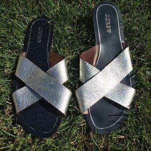 Authentic J. Crew Slip On Sandals